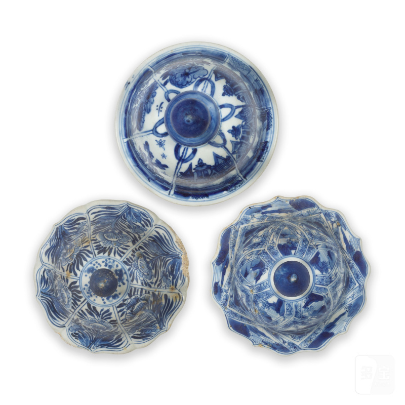 十七至十八世紀 沉船瓷雜項一組 | A STUDY COLLECTION OF SHIPWRECK PORCELAIN - 图2